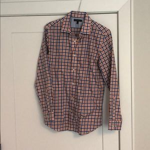 Large slim fit banana republic dress button down